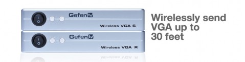 Gefen GTV-WVGA-SR Wireless VGA-SXGA Transmitter and Receiver Kit